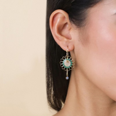 FRANCK HERVAL Boucles d’oreilles Créoles Zélie.