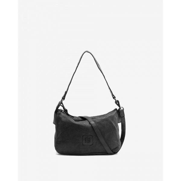 BIBA Sac Bandoulière Boston Noir.