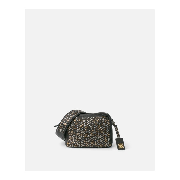 BIBA Sac bandoulière Lovington Stars Noir.