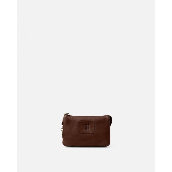BIBA Portefeuille Boston Marron foncé.