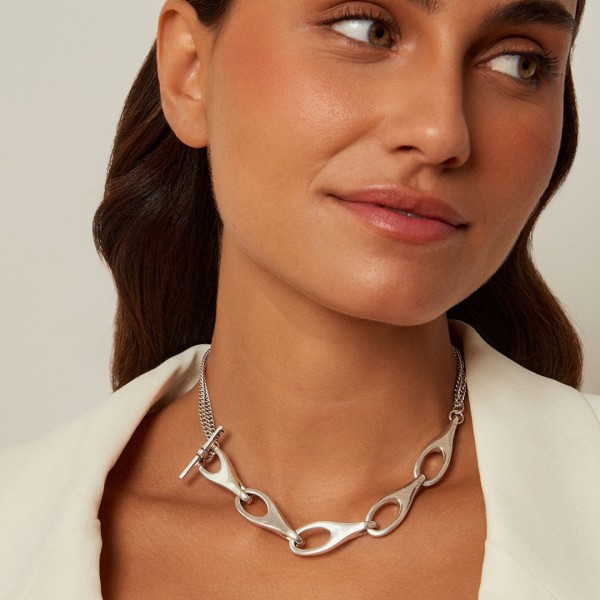 CXC Collier Jazmin Chaine et Maillons.