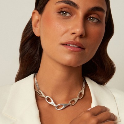 CXC Collier Jazmin Chaine et Maillons.