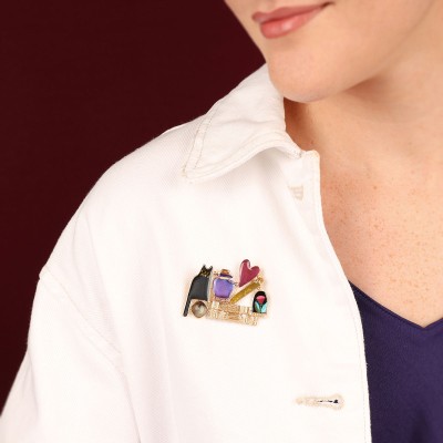 TARATATA bijoux Broche Magic.