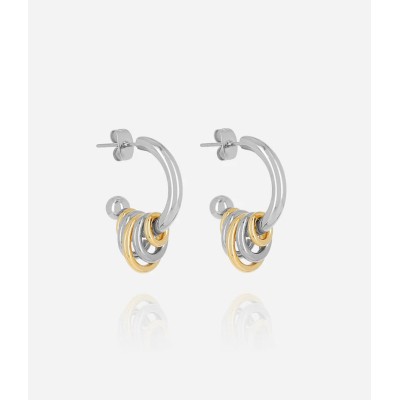 ZAG Bijoux Boucles d’oreilles Créoles Hyacinth.