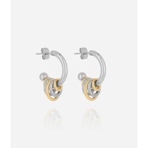 ZAG Bijoux Boucles d’oreilles Créoles Hyacinth.
