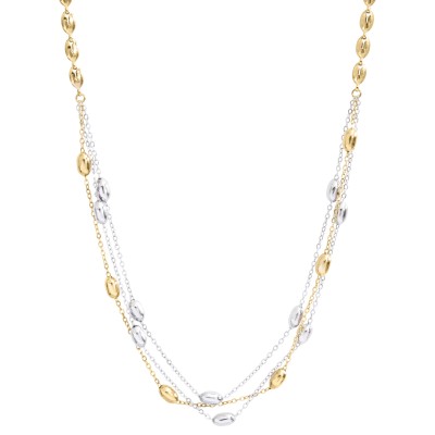 N°3 Collier triple rangs.