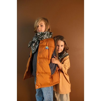 SO FAMILY Foulard Calcutta Green.
