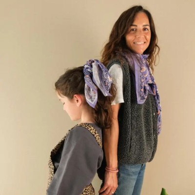 SO FAMILY Foulard Dehli Parme.