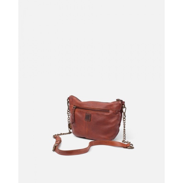 BIBA Sac Bandoulière Carter tressé Tan.