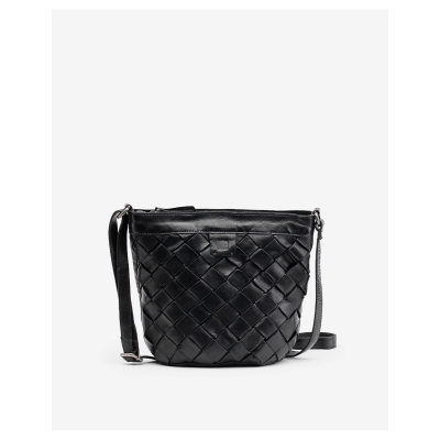 BIBA Sac Bandoulière Lewisburg en cuir Noir.