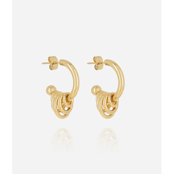 ZAG Bijoux Boucles d’oreilles Créoles Hyacinth.