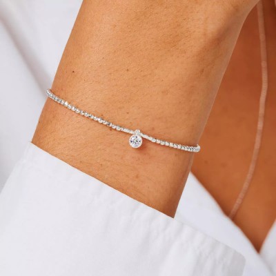 DORIANE Bijoux Bracelet Elastique Oxyde.