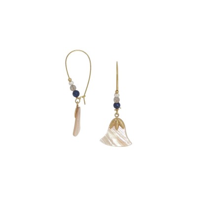 FRANCK HERVAL Boucles d’oreilles Grand Crochet Palma.