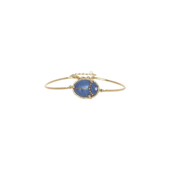 FRANCK HERVAL Bracelet Ajustable Semi rigide Palma.