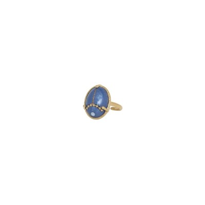 FRANCK HERVAL Bague Ajustable Palma.