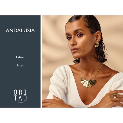 ORI TAO Bijoux Boucles d’oreilles Créoles Andalusia.