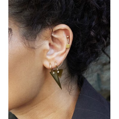 ZAG Bijoux Boucles d’oreilles Créoles Bepo.
