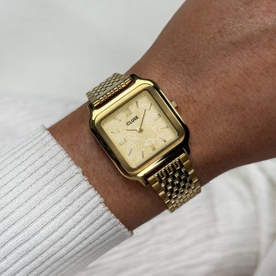 CLUSE Montre Femme carrée Gracieuse.