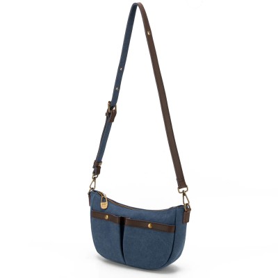 ZEDE Paris Sac Besace Temple Bleu.