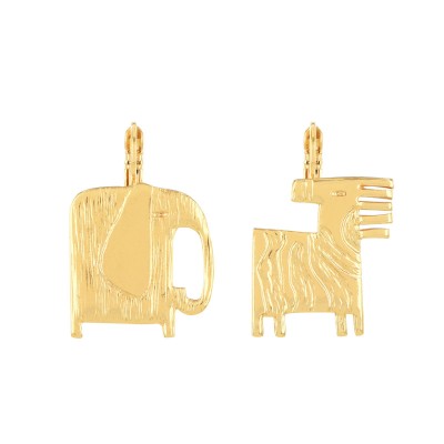 TARATATA bijoux Boucles d’oreilles Dormeuses Swahili.
