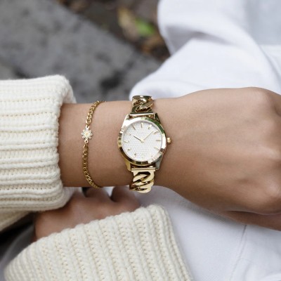 OOZOO Montre Femme ronde.