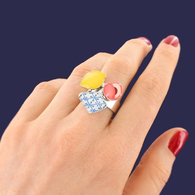 TARATATA bijoux Bague Réglable Jolie Jolie.