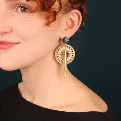 TARATATA bijoux Boucles d'oreilles Poussoir Soledad.