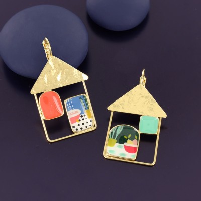 TARATATA bijoux Boucles d’oreilles Dormeuses Curieuse.
