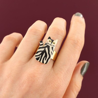 TARATATA bijoux Bague ajustable Alfred.