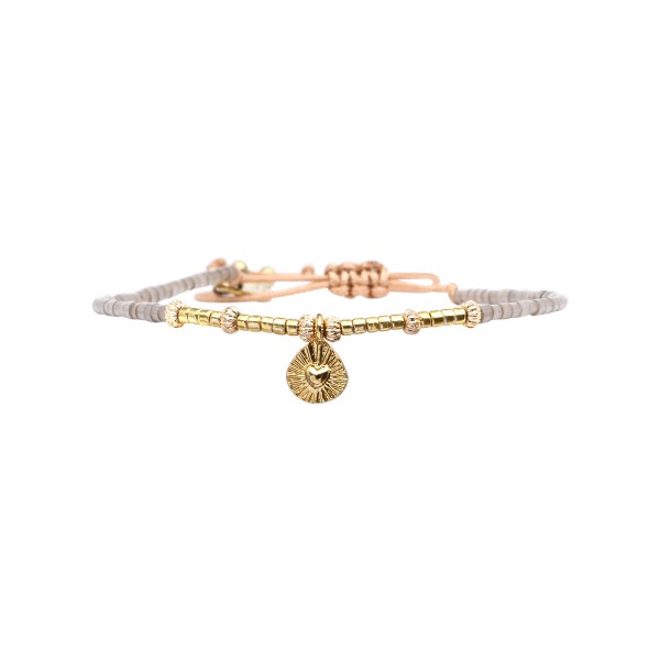 BELLE MAIS PAS QUE Bracelet Nude Signature Sandy.