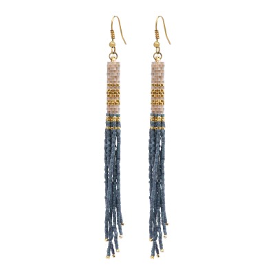 BELLE MAIS PAS QUE Boucles d’oreilles Crochet Bahia Sunny Belle.