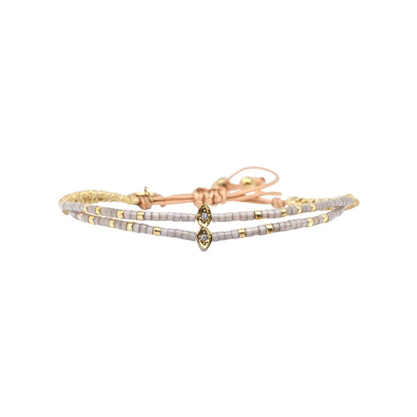 BELLE MAIS PAS QUE Bracelet Nude Signature Ella.