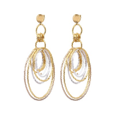 BELLE MAIS PAS QUE Boucles d’oreilles Poussoir Cali Sunny Belle.