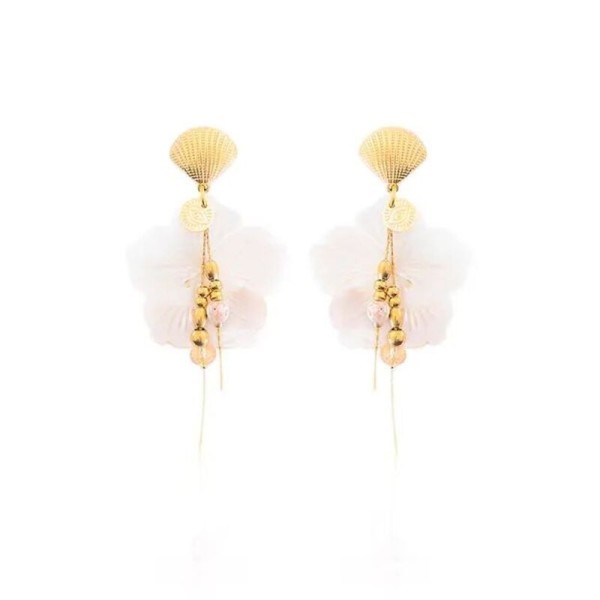 MADAMIRMA Boucles d’oreilles Poussoir Gaya.