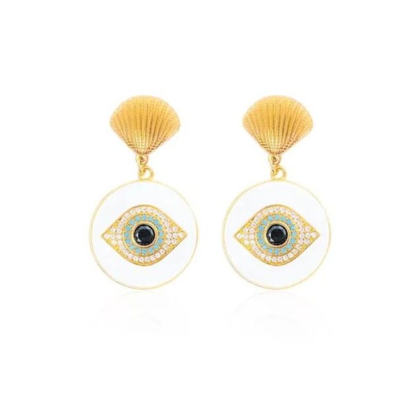 MADAMIRMA Boucles d’oreilles Poussoir Gaya.