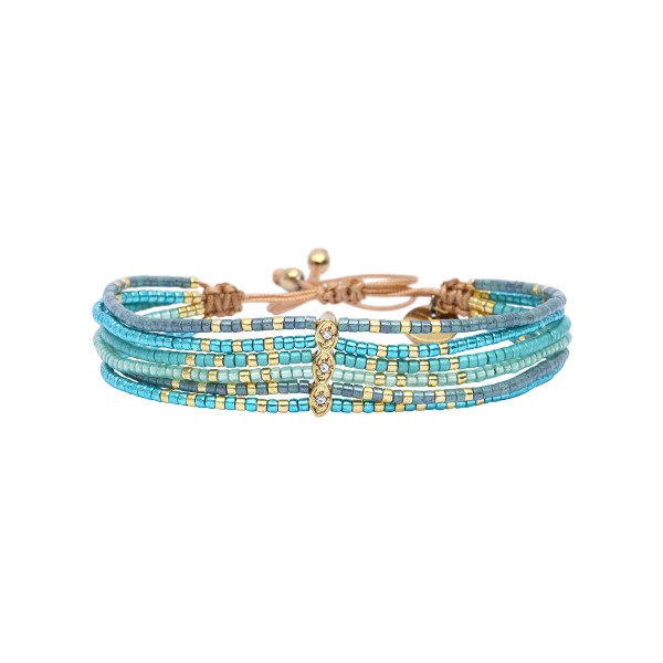 BELLE MAIS PAS QUE Bracelet Blue Maldives Signature Gaëlle.