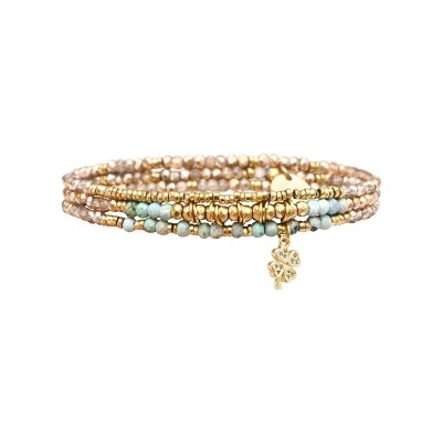 BELLE MAIS PAS QUE Bracelet Janna Signature Trèfle.