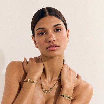 BELLE MAIS PAS QUE Bracelet Mila Emeraude.