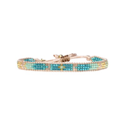 BELLE MAIS PAS QUE Bracelet Blue Maldives Lina.