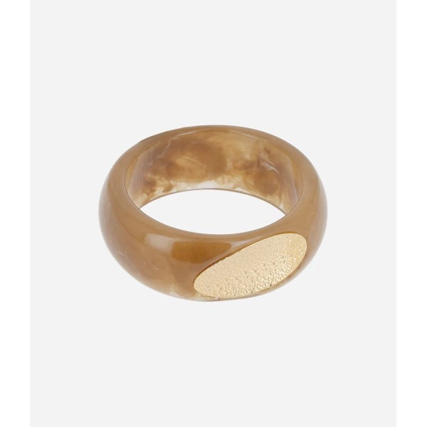 ZAG Bijoux Bracelet Jonc Faro Marbré Nude.
