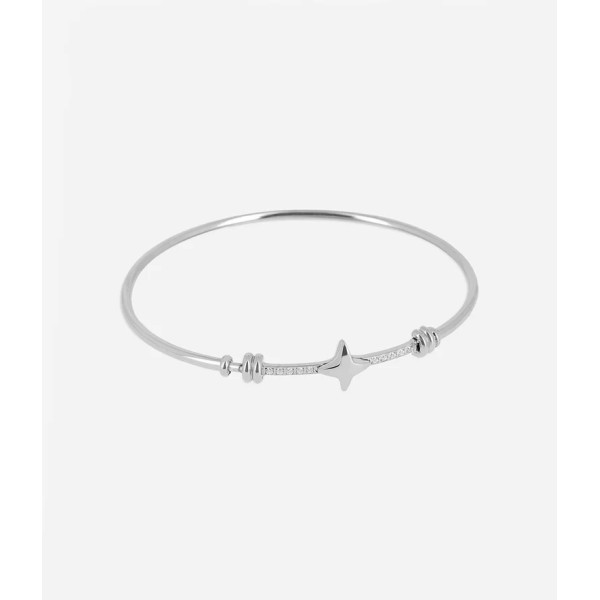 ZAG Bijoux Bracelet Jonc Erbajolo Acier.