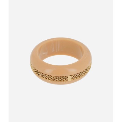 ZAG Bijoux Bracelet Jonc Flumini Acétate Nude.