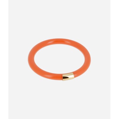 ZAG Bijoux Bracelet Jonc Bangkok Acétate Corail.