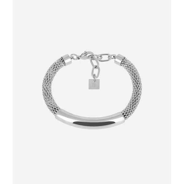 ZAG Bijoux Bracelet ajustable Narni Acier.