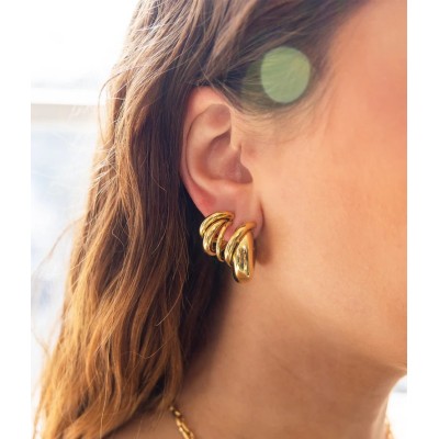 ZAG Bijoux Boucles d’oreilles Créoles Chika.