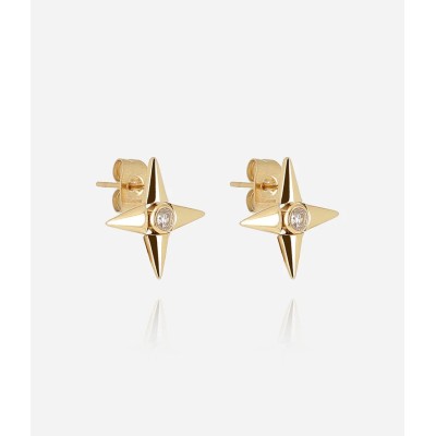 ZAG Bijoux Boucles d’oreilles poussoir Léonardo.