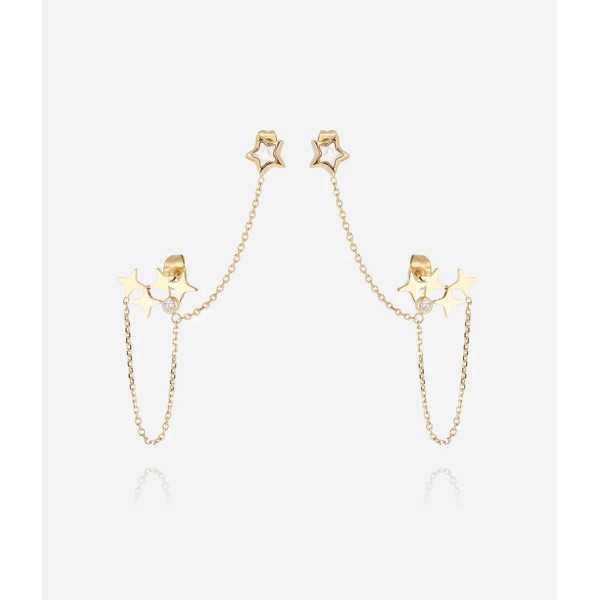ZAG Bijoux Boucles d’oreilles poussoir Pistis.