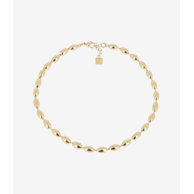 ZAG Bijoux Collier Nyra Acier doré.