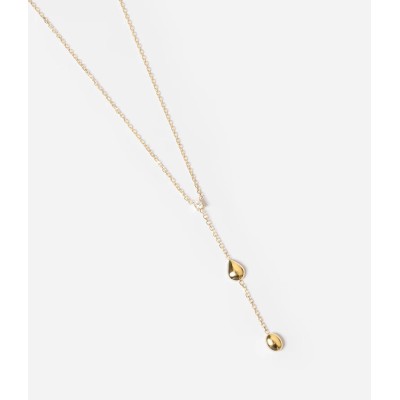 ZAG Bijoux Collier Dilys Acier doré.