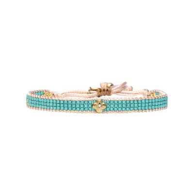 BELLE MAIS PAS QUE Bracelet Blue Maldives Lily.